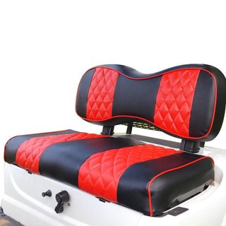 Huskey Parts Company Diamond/Horizontal Front/Rear Seat Covers For EZGO RXV 2PCS/4PCS