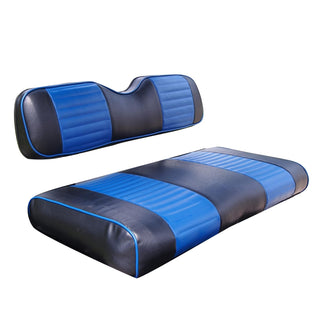 Huskey Parts Company Diamond/Horizontal Front/Rear Seat Covers For EZGO Medalist, TXT 2PCS/4PCS