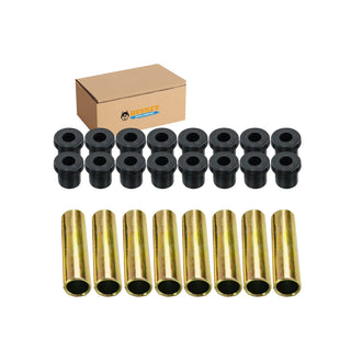 Huskey Parts Company 4 Sets EZGO TXT Rear Leaf Spring Bushing Kit 1994 up Gas Electric Golf Cart Part
