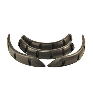 Huskey 4PCS Golf Cart Fender Flares with Self-Tapping/Stainless Steel Hardware For Club Car Precedent/Tempo, Club Car DS, EZGO TXT, EZGO RXV, Yamaha Drive