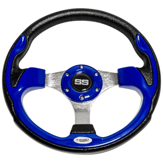 Custom SS Golf Cart Steering Wheel
