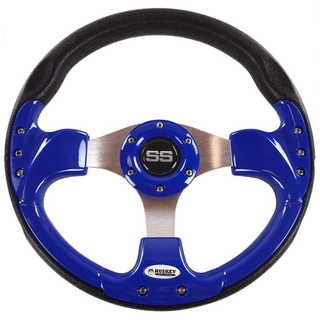 Sports Style SS Golf Cart Steering Wheel with Adapter Option
