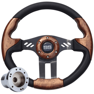 Trooper Steering Wheel with Spokes and Adapter Option