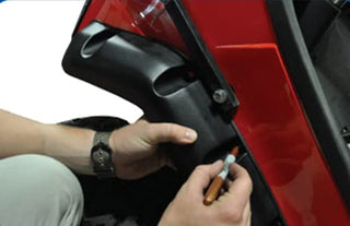 Golf Cart Fender Flare Mounting Hardware Kit with self tapping screws