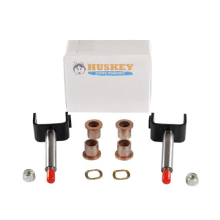 Huskey King Pin Repair Kit Assembly for Club Car Precedent 2004-Up Gas & Electric Golf Carts, Replaces OEM Part # 102287201, 103638601 (Pair of 2)