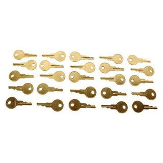 Huskey Parts Company 100 x EZGO Golf Cart Key for EZGO Carts RXV TXT Medalist Marathon 1982