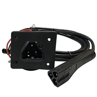 Charger Receptacle Charger Cord (133") & Plug EZGO RXV TXT 48V Golf Carts 08+