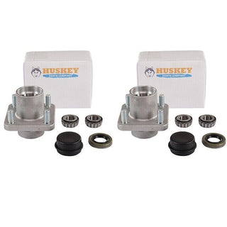 Golf Cart Front End Repair Rebuild Kit for Club Car DS 1993-2002 Models, Includes 2x King Pins, Front Rear End Bushings, 3x Tie Rod Ends, 2x Delta A Arms, Front Leaf Spring, 2x Front Hub ASM.