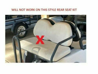 Huskey Parts Company Diamond/Horizontal Front/Rear Seat Covers For Club Car DS 2PCS/4PCS