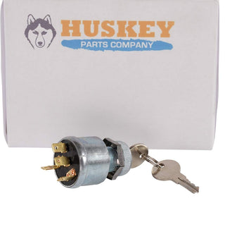 Huskey Parts Company Uncommon EZGO Key Switch 4 Terminal W/Factory Lights 81+ TXT, Medalist, ST More