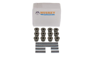 Huskey Parts Company Golf Cart Front Rear End Repair Kit Rebuild Kit for Club Car Precedent 2004-Up Models, Includes 2X King Pins, 2xTie Rod Ends, Front Rear End Bushing Kit