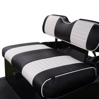 Huskey Parts Company Diamond/Horizontal Front/Rear Seat Covers For EZGO Medalist, TXT 2PCS/4PCS
