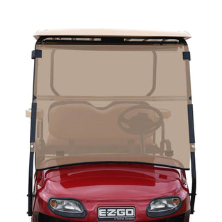 Huskey 3/16" Thick Tinted Windshield – Fits Club Car, E-Z-GO & Yamaha Models (Multiple Years)