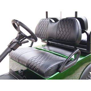 Huskey Parts Company Diamond/Horizontal Front/Rear Seat Covers For Club Car Precedent/Tempo 2PCS/4PCS