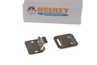 Huskey 2PCS Club Car DS Seat Hinge Plate Male & Female 1979+DS Gas/Electric Golf Carts, Replacing OEM# 1012412, 1011652