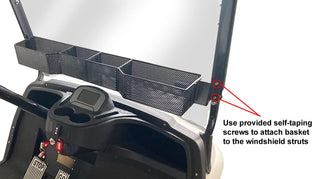 INNER STORAGE BASKET COMPATIBLE WITH ICON GOLF CART