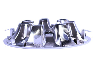 Huskey Parts Company 4X Chrome Golf Cart Wheel Covers Hub Caps 8" Compatible with EZGO Club Car Yamaha Stock Rim