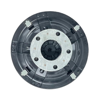 Huskey Parts Company 10 Inch Golf Cart Hub Caps Wheel Covers W/Chrome Spokes for EZGO Cub Car Yamaha