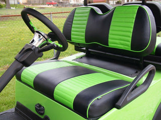 Huskey Parts Company Diamond/Horizontal Front/Rear Seat Covers For Club Car Precedent/Tempo 2PCS/4PCS