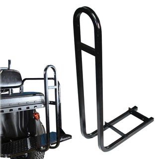 Huskey Golf Cart Grab Bar Compatible with EZGO/Club Car/Yamaha, Strong and Durable Golf Cart Rear Seat Grab Bar in One Solid Piece with Mounting Hard