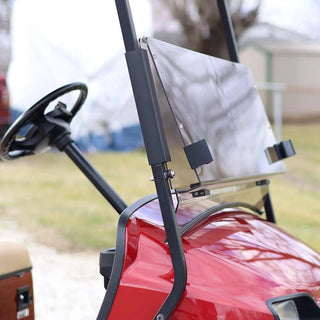 Huskey 3/16" Thick Tinted Windshield – Fits Club Car, E-Z-GO & Yamaha Models (Multiple Years)