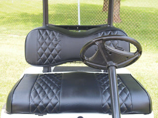 Huskey Parts Company Diamond/Horizontal Front/Rear Seat Covers For Club Car DS 2PCS/4PCS