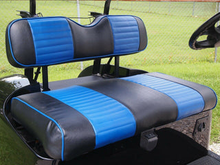 Huskey Parts Company Diamond/Horizontal Front/Rear Seat Covers For EZGO Medalist, TXT 2PCS/4PCS