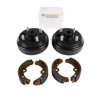 Huskey Parts Company EZGO Rear Hub Brake Drum Shoe Electric 86.5-95, Gas 2 Cycle 86.5-93 Golf Cart