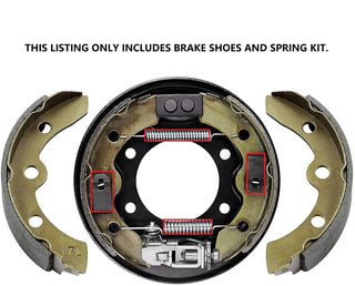 Huskey Parts Company Club Car Brake Shoes & Spring Kit for DS Golf Cart G&E 1995+ and Precedent 2004+