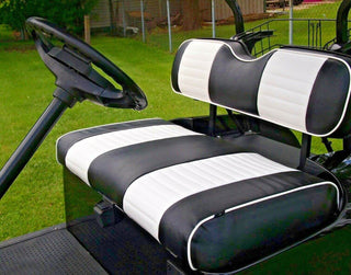Huskey Parts Company Diamond/Horizontal Front/Rear Seat Covers For Club Car DS 2PCS/4PCS