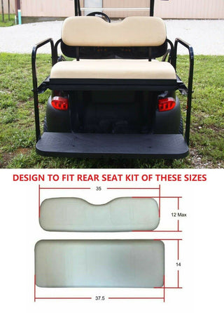 Huskey Parts Company Diamond/Horizontal Front/Rear Seat Covers For EZGO RXV 2PCS/4PCS