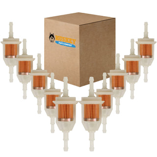 Golf Cart In line Fuel Filter 10 PCS Compatible with Club Car EZGO Yamaha