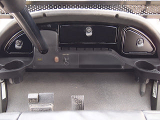Huskey Golf Cart Dash Kit W/Locks, Glossy Black Finish, Mold Injected Plastic for Club Car 2008.5-Up Precedent Models