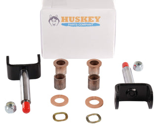Huskey Club Car DS Front Rear End Repair/Rebuild Kit for 1993-2008 Models, Includes 1X Pair of King Pin Kit, 3X Tie Rod Ends, Control Arm Bushing Kit & Front & Rear Spring Bushing Kits