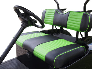 Huskey Parts Company Diamond/Horizontal Front/Rear Seat Covers For EZGO Freedom TXT 2014 & Up 2PCS/4PCS