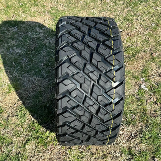 14 Inch Matte Bronze Cascade Golf Cart Wheels With 23x10-14 Street Tires, Set of 4