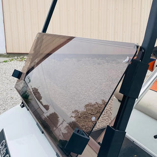 Huskey 3/16" Thick Tinted Windshield – Fits Club Car, E-Z-GO & Yamaha Models (Multiple Years)