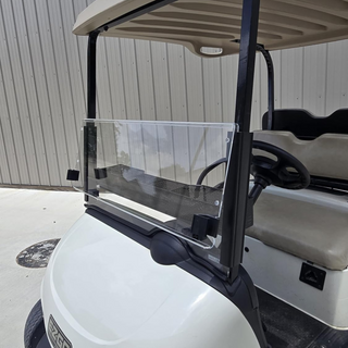 Huskey Clear 3/16" Thick Golf Cart Windshield – Fits Club Car, E-Z-GO, Yamaha (Model/Year Selectable)