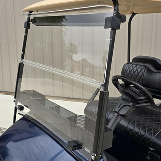 Huskey Clear 3/16" Thick Golf Cart Windshield – Fits Club Car, E-Z-GO, Yamaha (Model/Year Selectable)