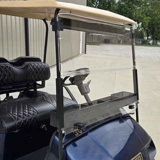 Huskey Clear 3/16" Thick Golf Cart Windshield – Fits Club Car, E-Z-GO, Yamaha (Model/Year Selectable)
