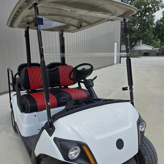 Huskey Clear 3/16" Thick Golf Cart Windshield – Fits Club Car, E-Z-GO, Yamaha (Model/Year Selectable)