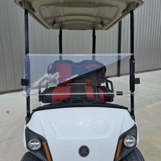 Huskey Clear 3/16" Thick Golf Cart Windshield – Fits Club Car, E-Z-GO, Yamaha (Model/Year Selectable)
