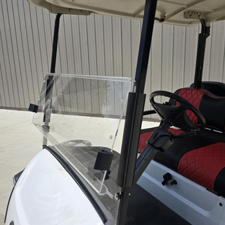 Huskey Clear 3/16" Thick Golf Cart Windshield – Fits Club Car, E-Z-GO, Yamaha (Model/Year Selectable)