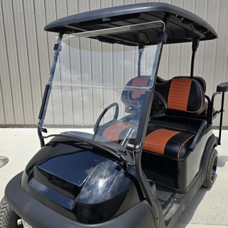 Huskey Clear 3/16" Thick Golf Cart Windshield – Fits Club Car, E-Z-GO, Yamaha (Model/Year Selectable)