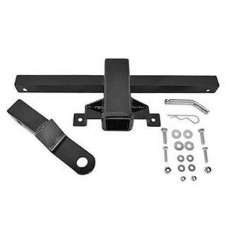 Huskey Heavy Duty Trailer Hitch Fits Club Car DS Golf Carts 1981+ / Mount on Rear Chassis (NOT Rear Seat Footrest)