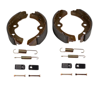 Huskey Parts Company Club Car Brake Shoes & Spring Kit for DS Golf Cart G&E 1995+ and Precedent 2004+