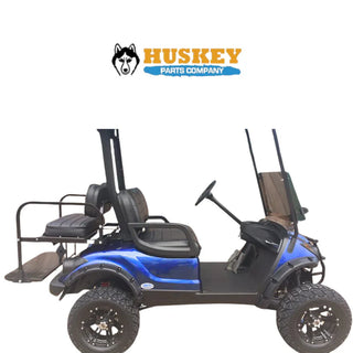 Huskey 4PCS Golf Cart Fender Flares with Self-Tapping/Stainless Steel Hardware For Club Car Precedent/Tempo, Club Car DS, EZGO TXT, EZGO RXV, Yamaha Drive