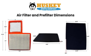 10X GOLF CART AIR FILTER PRE FILTER For YAMAHA G16/19/22/29 DRV MODELS 1996-2016
