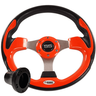 Custom SS Golf Cart Steering Wheel