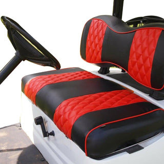 Huskey Parts Company Diamond/Horizontal Front/Rear Seat Covers For Yamaha Drive, Drive 2 2PCS/4PCS